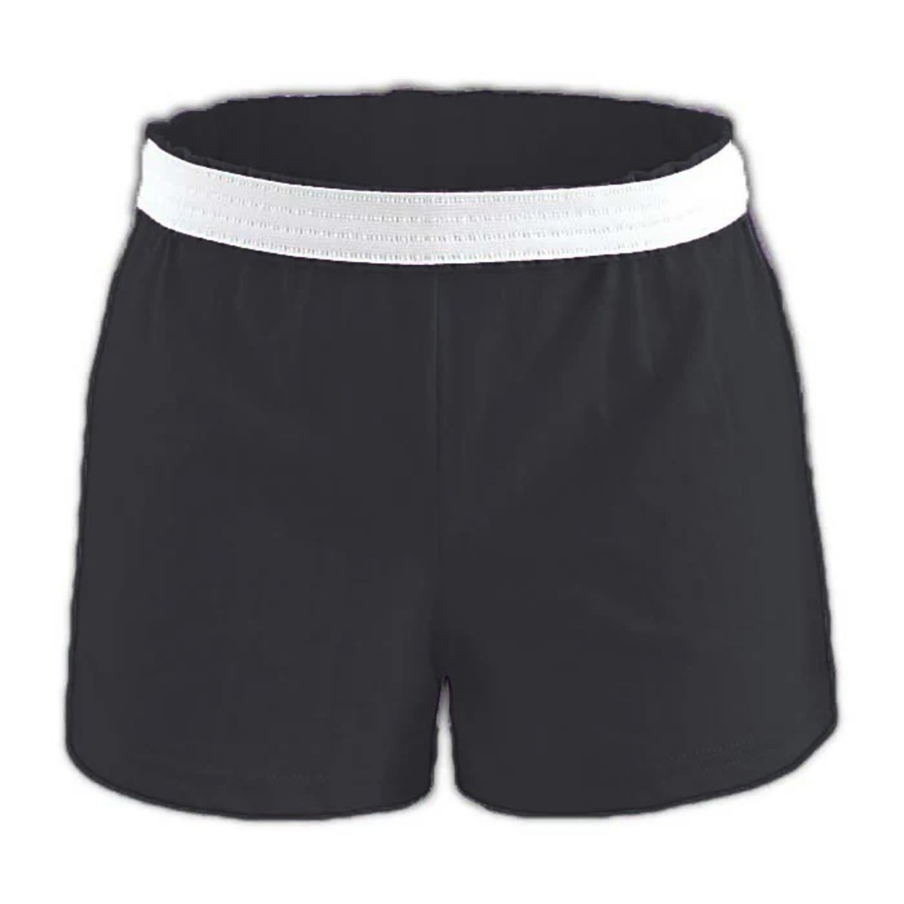 Soffe Ladies Original Black Cheer Shorts Size L